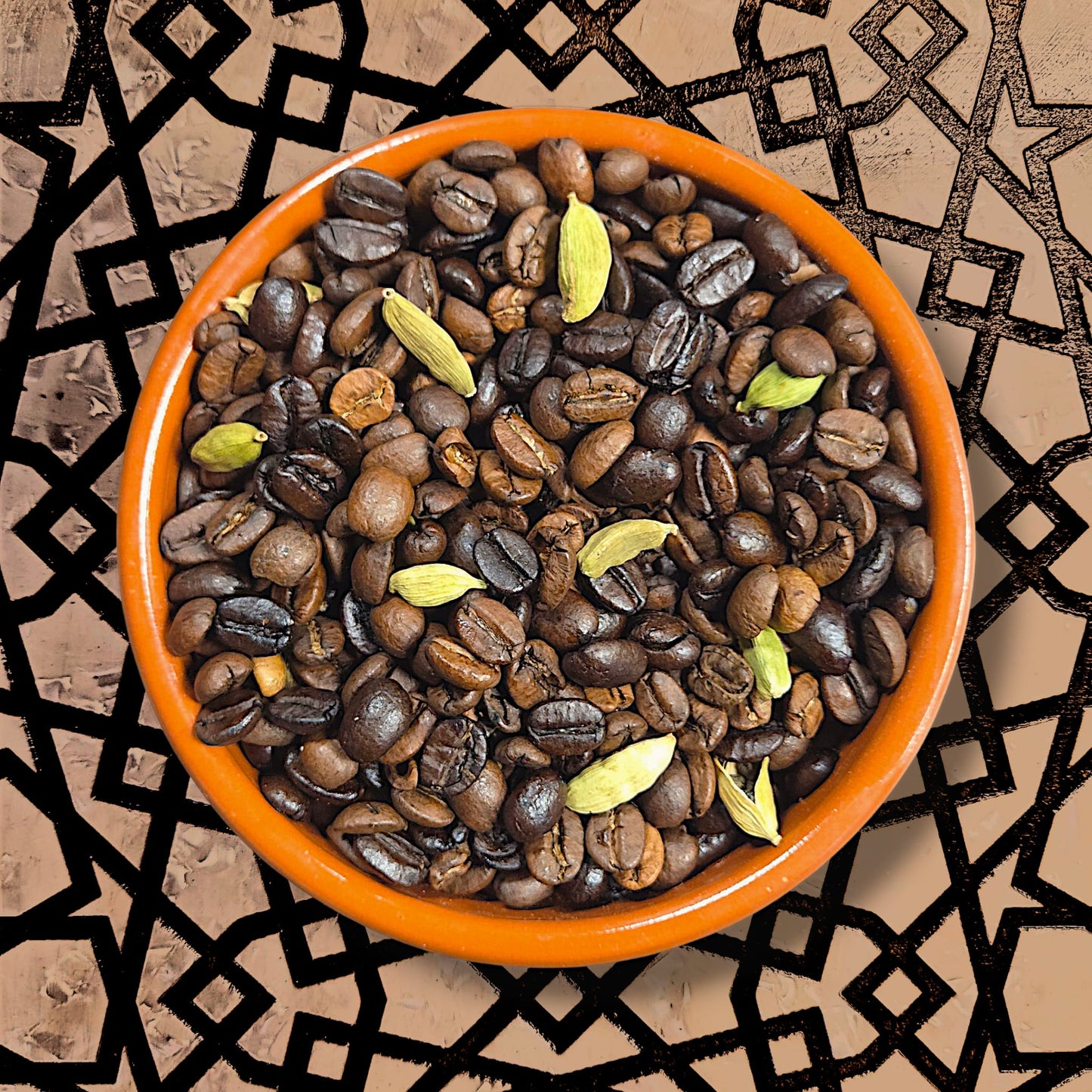 Kaffeemischung Medium Kardamom