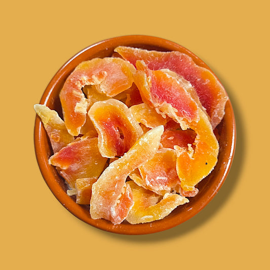 Getrocknete Papaya